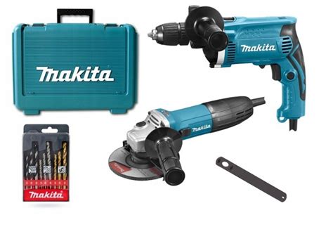 MAKITA ZESTAW SZLIFIERKA GA5030R WIERTARKA HP1631 Jelenia Góra Kup