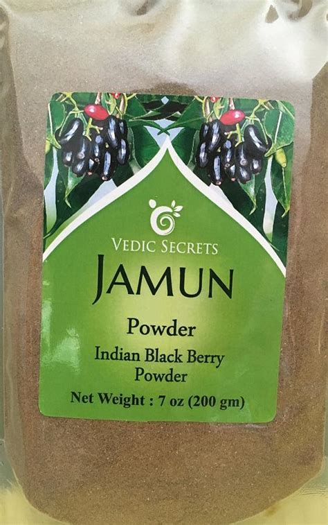 Vedic Secrets Jamun Powder 200 Gms 46147 DesiClik USA