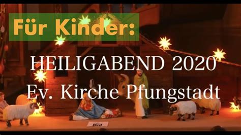 Heiligabend Andacht F R Kinder Evangelische Kirchengemeinde