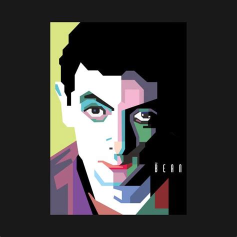 Mr Bean Pop Art Design