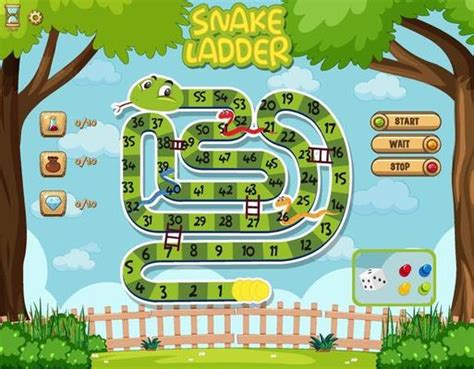 Snake Board Game Vector Art, Icons, and Graphics for Free Download