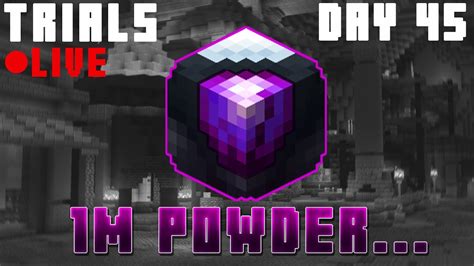 HOTM4 ALREADY Hypixel Skyblock TRIALS Dwarven Mines Day 45