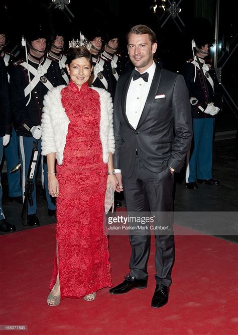 Alexandra Countess Of Frederiksborg And Martin Joergensen At A