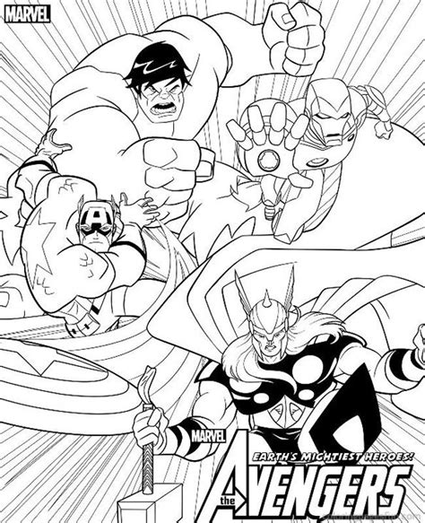 Avengers Coloring Pages Best Coloring Pages For Kids