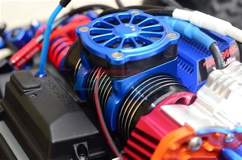 Traxxas E Revo Vxl Aluminum Motor Heat Sink With Cooling Fan Pc Set