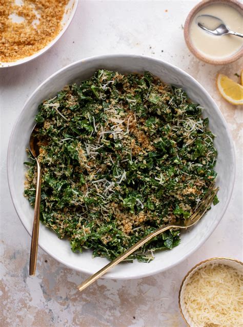 Kale Caesar Salad Kale Caesar Crunch Salad Recipe