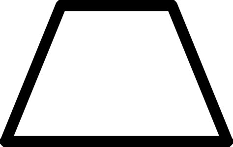 Trapezoid Black And White Clipart 10 Free Cliparts Download Images On