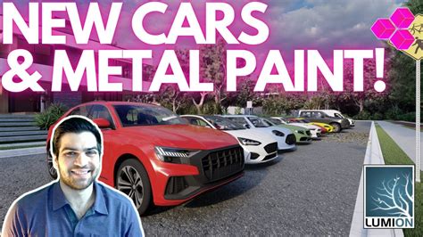 Metallic Paint Option For Lumion Cars New Models Youtube