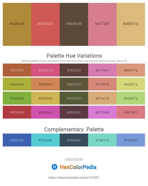 Pantone C Hex Color Conversion Color Schemes Color Shades