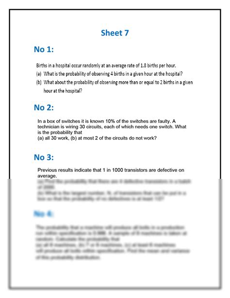 Solution Sheet 7 Studypool