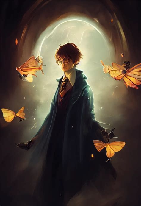 Concept Art Harry Potter Portrait Detailed Soft Midjourney