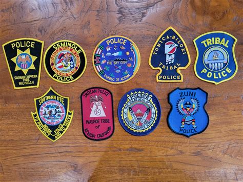 Tribal Police Patches Etsy