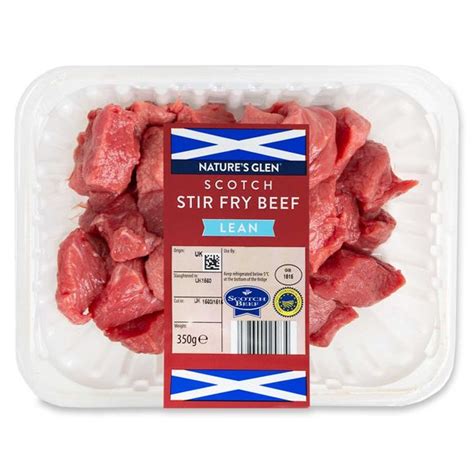 Nature S Glen Scotch Lean Stir Fry Beef G Hellosupermarket