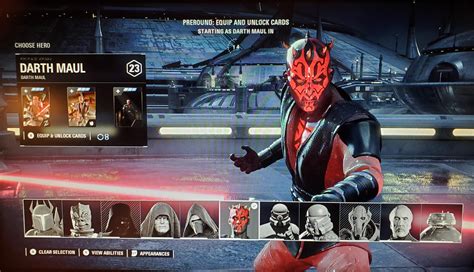 Old Master Darth Maul Skin Battlefront Bmp Extra