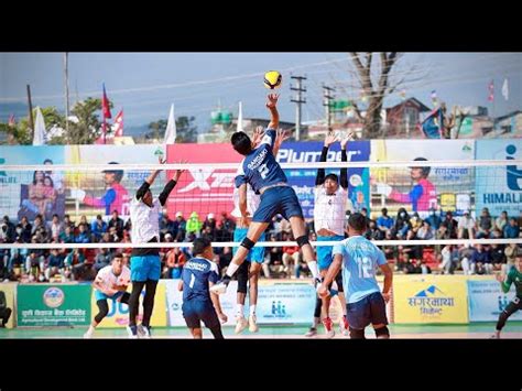 Gandaki VS Tribhuvan Army Set 3 4th Tiger Cup Volleyball