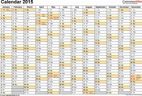 Annual Leave Calendar Excel Template