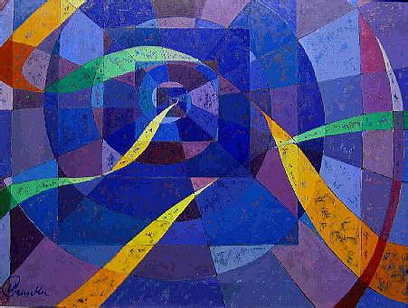 Motion within an infinite space Painting by Walter Casaravilla - Fine ...