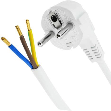 Cablemarkt Cable De Alimentaci N El Ctrico H Vv F Schuko M A Bornes