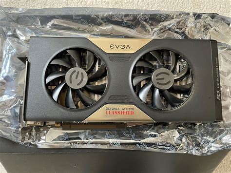 Evga Nvidia Geforce Gtx 770 4gb Dual Classified 04g P4 3778 Kr Ebay