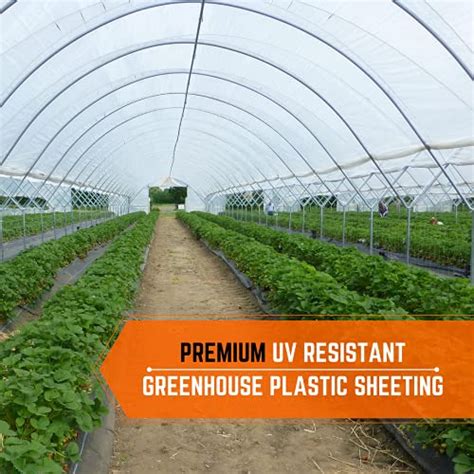 Farm Plastic Supply Clear Greenhouse Plastic Sheeting Mil