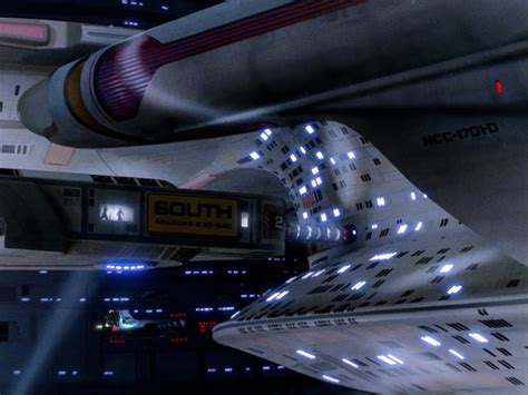 Squeezing The Enterprise D Into Spacedock Forgotten Trek