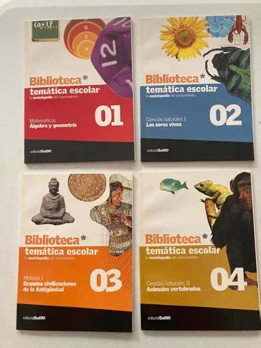 Set De 13 Tomos Enciclopedia Biblioteca Temática Escolar Cuotas sin