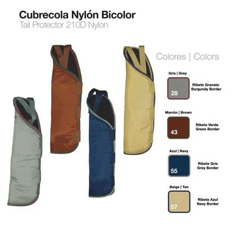 CUBRECOLA NYLON BICOLOR Tienda Hípica D Hispania