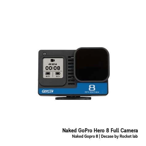 Naked GoPro Hero 8 Full Camera Decase By Rocket Lab ROCKET LAB