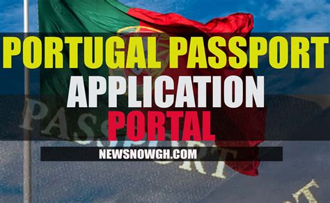 CHECK: PORTUGAL PASSPORT APPLICATION PORTAL