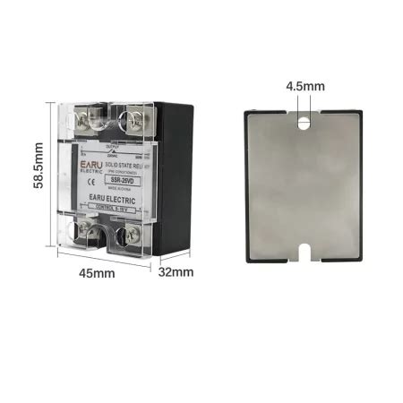 SSR DD Contactless Relay DC DC AMPUL Eu Max Switched Current 10A