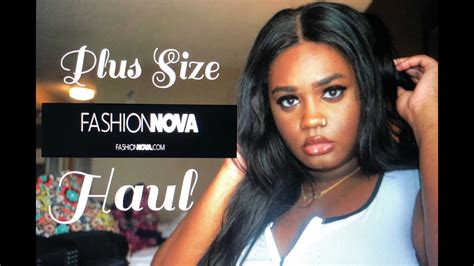 FASHIONNOVA HAUL PLUS SIZE EDITION YouTube