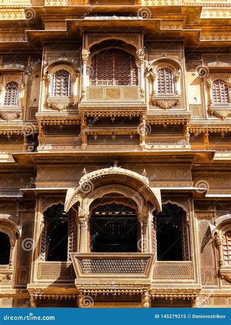 Beautiful Architecture of Patwon Ki Haveli in Jaisalmer Editorial Image ...