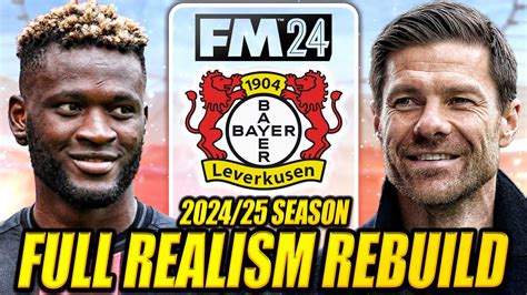 Can I Rebuild Leverkusen Into Champions League Winners In This FM24