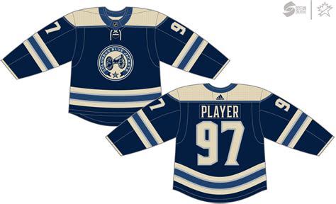 Columbus Blue Jackets Alternate Uniform National Hockey League Nhl