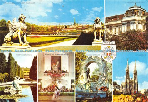 D Herzliche Grusse Aus Wien Greetings From Vienna Multi View Ebay