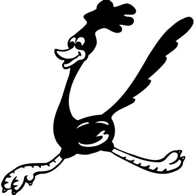 Road Runner Cartoon Drawing | Free download on ClipArtMag