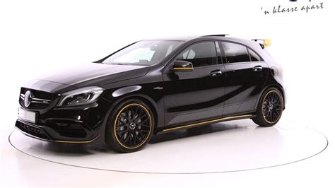 Mercedes Benz A Klasse 45 AMG TURBO 4MATIC Yellow Night Edition YouTube