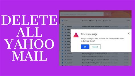 Delete Bulk Yahoo Mail Email How To Delete All Email On Yahoo Mail