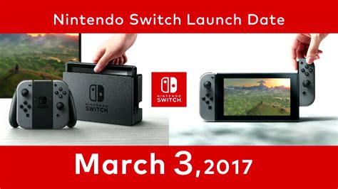 Nintendo Switch Price and Release Date Confirmed - GameSpot