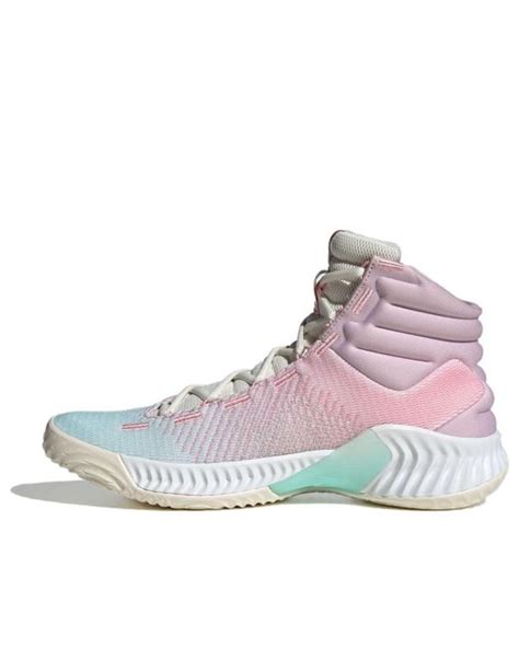 Adidas Pro Bounce 2018 Mid In Pink For Men Lyst