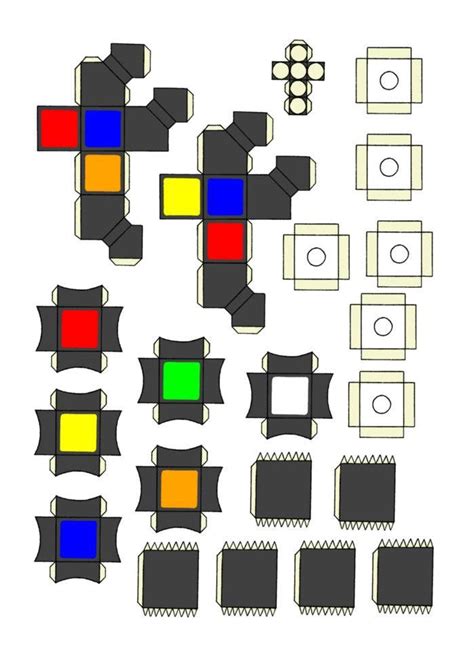 Rubiks Cube Template - Printable Calendars AT A GLANCE