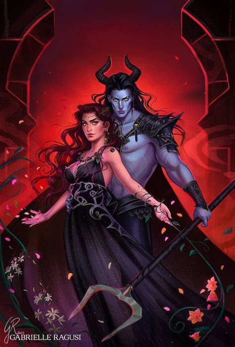 Hades And Persephone In The Underworld