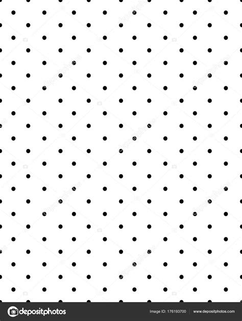 Seamless Background Black Dots White Background Stock Vector by ©vukam ...