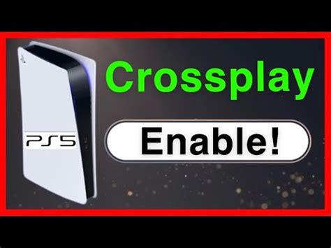 PS5 HOW TO ENABLE CROSSPLAY NEW! - YouTube