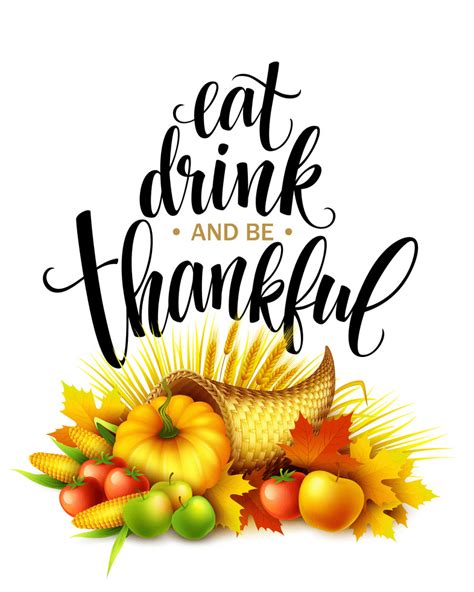 Thanksgiving Cornucopia clipart 2 - ClipartLib