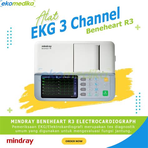 Jual Ekg Channel Mindray Beneheart R Ekg Mindray Ecg Channel