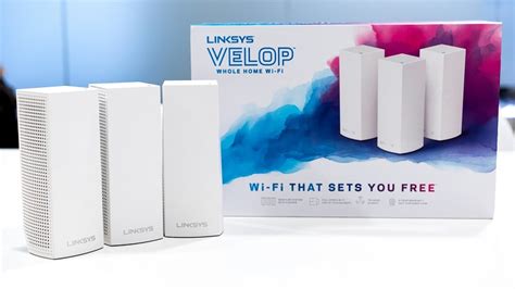 Linksys Velop Intelligent Mesh Wifi System Dual Band 2 Pack Ac2600