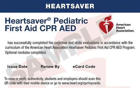 Heartsaver Pediatric Cpr Aed First Aid On Call Training