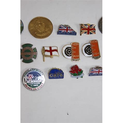 Quantity Of Pins And Badges