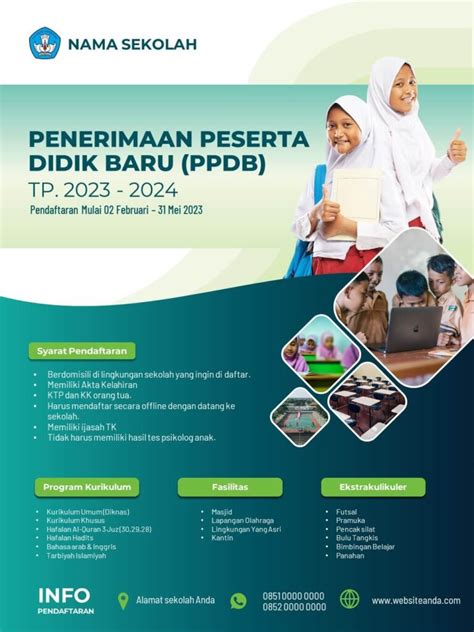 Kumpulan Desain Template Ppdb Terbaru Editable Powerpoint Ppt